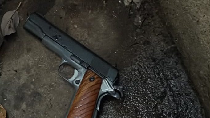 Agentes del Dicrim en operativo policial en el barrio Progreso del sector La Herradura en Santiago, República Dominicana