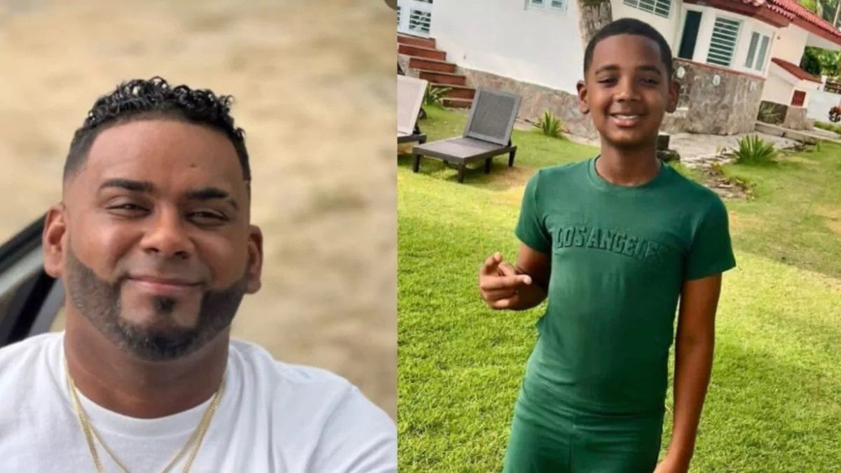 Escena del accidente de tránsito en la avenida Luis María King de Nagua donde fallecieron padre e hijo