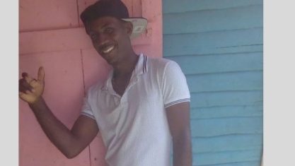 Patrulla de la Policía Nacional dominicana en operativo de captura en municipio de Bayaguana, Monte Plata