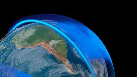 Vista satelital del agujero de la capa de ozono sobre la Antártida en septiembre de 2026