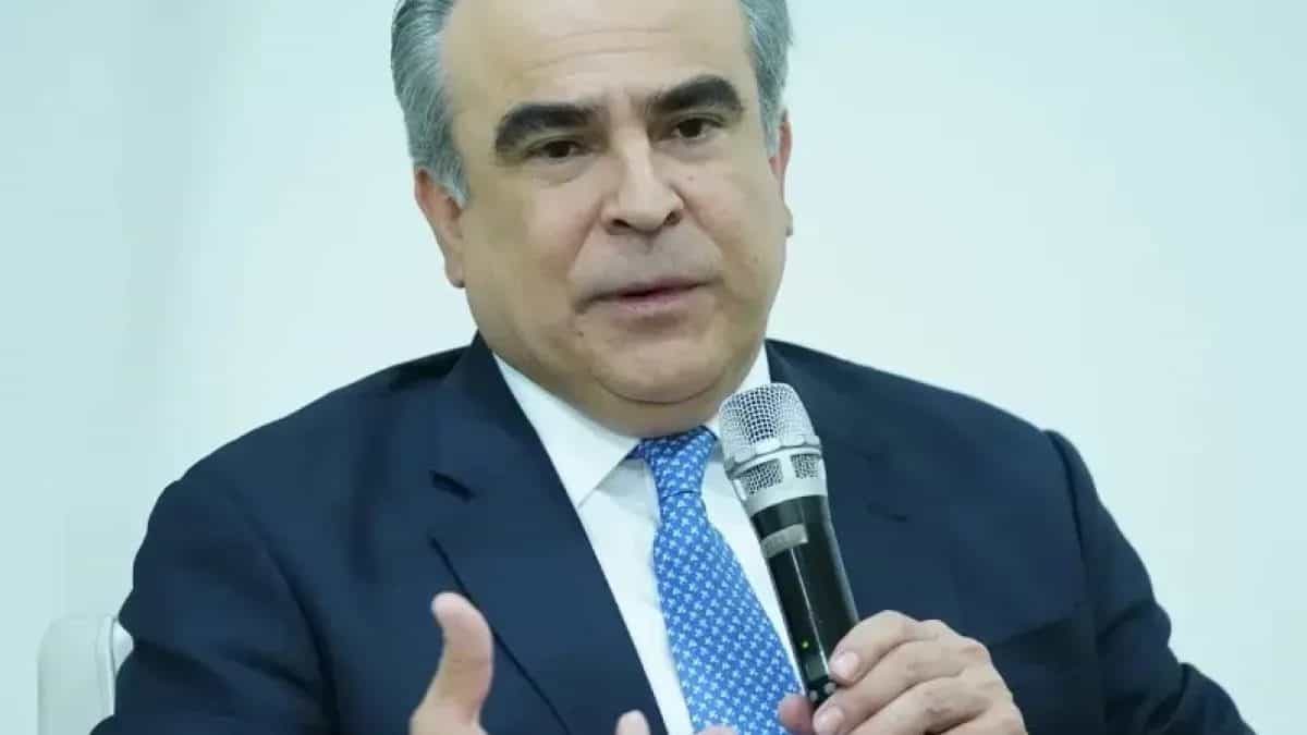 Contenedores de exportación en un puerto dominicano con banderas de República Dominicana y Estados Unidos al fondo