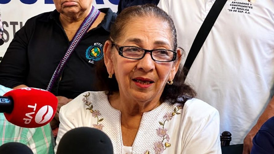 Alma Rosa Rojo Medina, fundadora del colectivo Voces Unidas por la Vida, buscadora de desaparecidos en Culiacán, Sinaloa