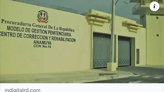 Fachada del Centro Penitenciario de Anamuya en Higüey, provincia La Altagracia, República Dominicana