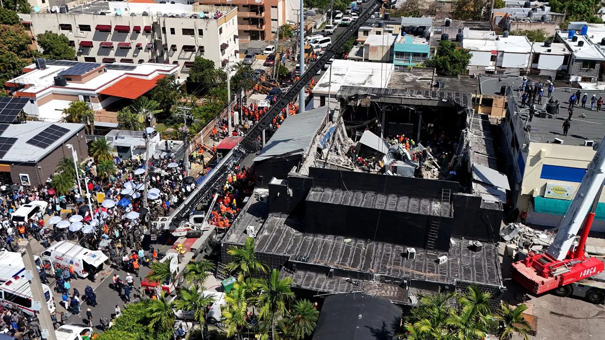 Fachada del Palacio de Justicia de Ciudad Nueva en Santo Domingo donde se tramita el caso contra Antonio Espaillat