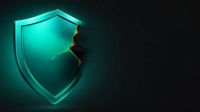 Pantalla con código de programación y alertas de ciberseguridad simbolizando ataques digitales globales
