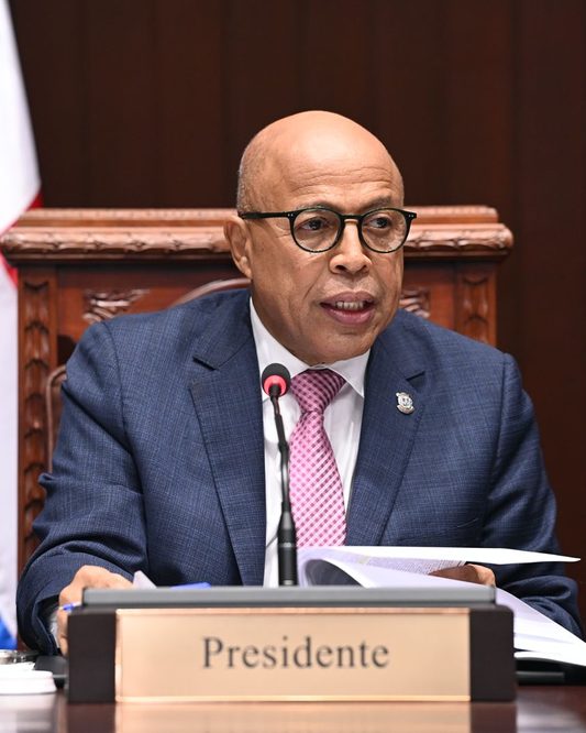 Sesión del pleno de la Cámara de Diputados de República Dominicana en Santo Domingo