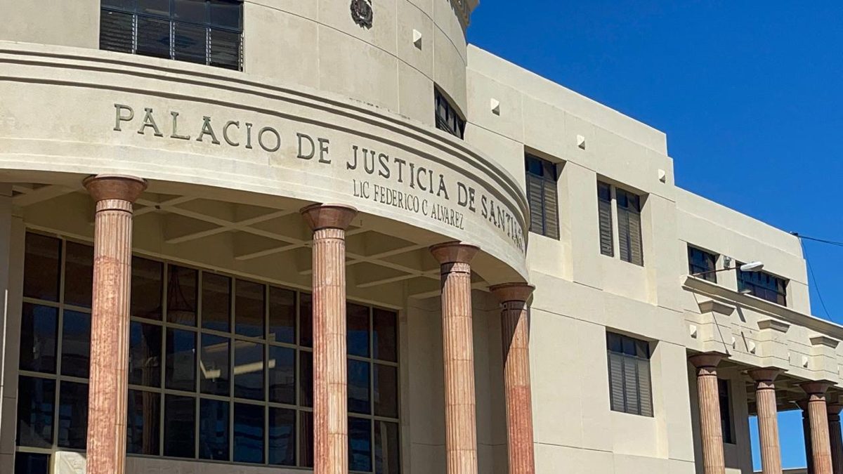 Fachada del Palacio de Justicia de Santiago de los Caballeros, sede del Cuarto Tribunal Colegiado que dictó la condena