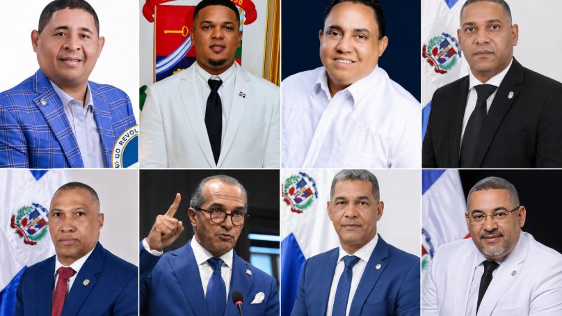 Legisladores dominicanos en sesión del Congreso Nacional mientras se debate la ley de juegos de azar