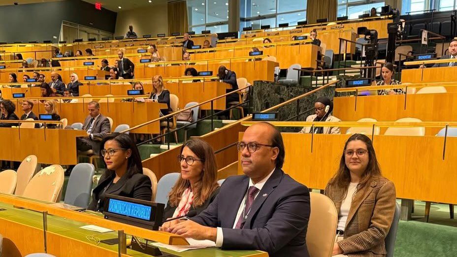 Canciller dominicano Víctor Bisonó en sede de Naciones Unidas tras reelección de RD en el Consejo de Derechos Humanos