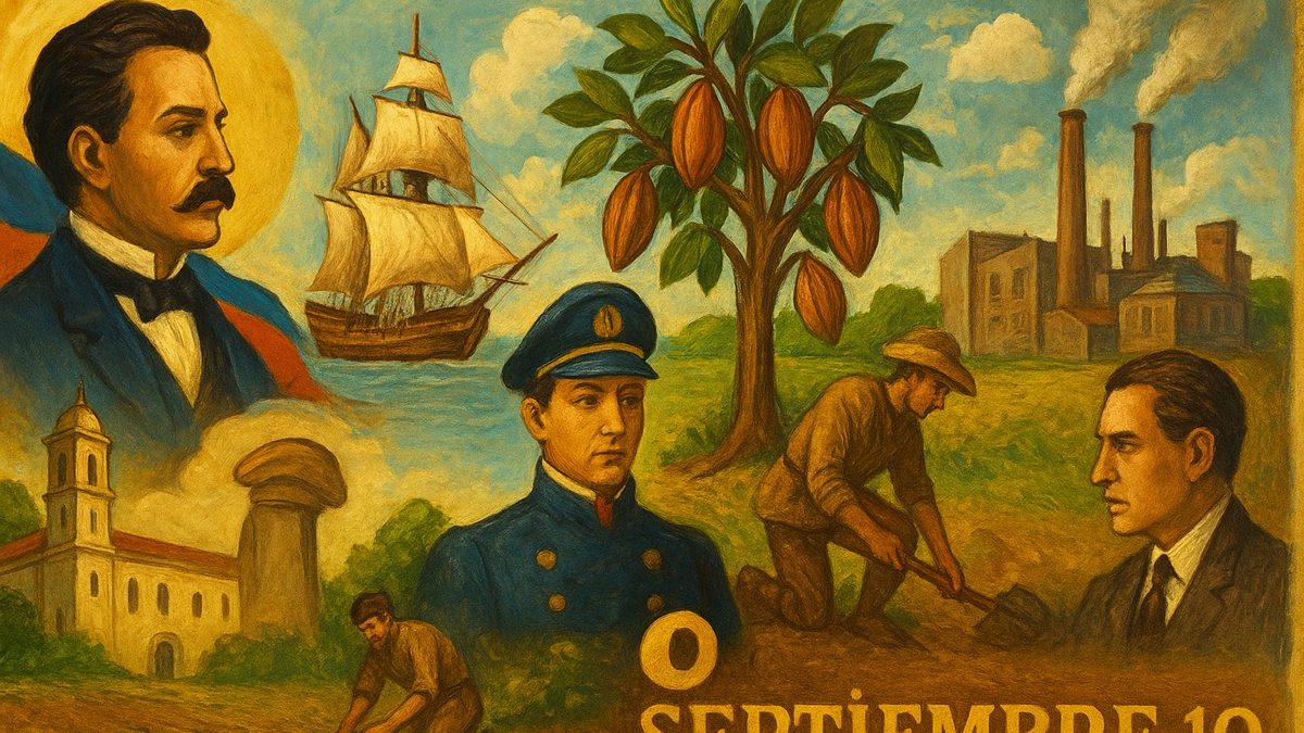 Retrato de Juan Pablo Duarte, Padre de la Patria dominicana, quien fue exiliado el 10 de septiembre de 1844