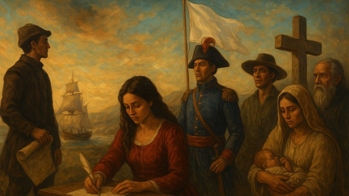 Calendario abierto en la fecha 13 de septiembre con símbolos históricos de República Dominicana y el mundo