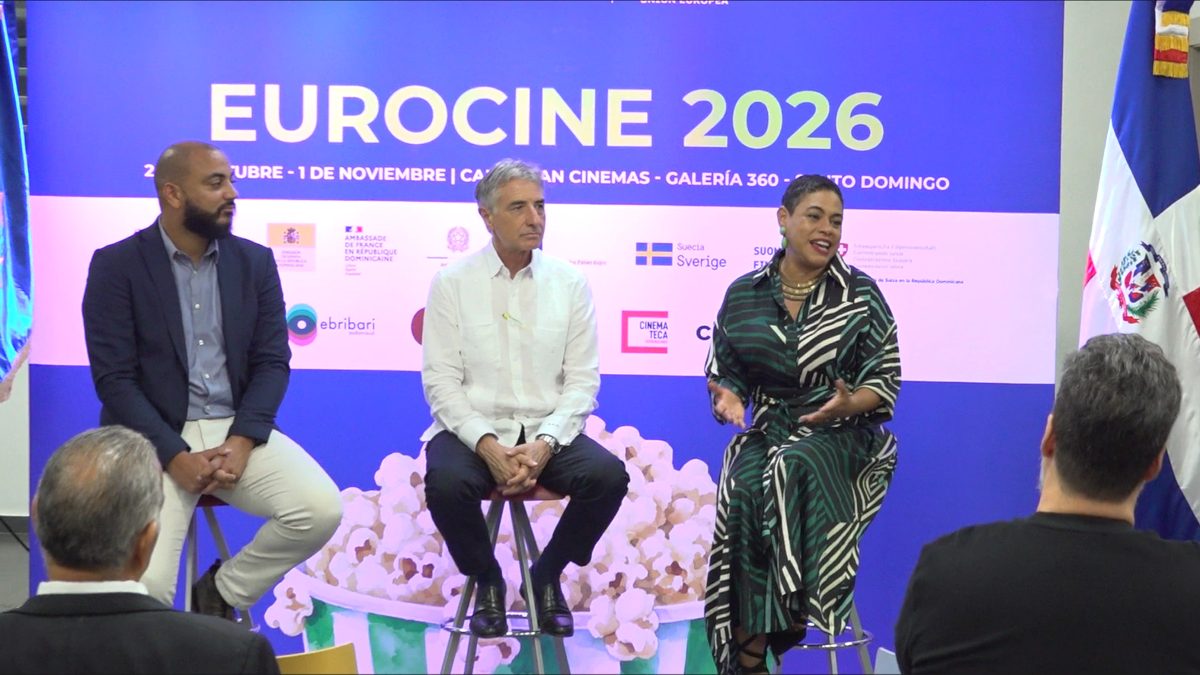 Cartel del festival EUROCINE 2026 en Caribbean Cinemas Galería 360, República Dominicana