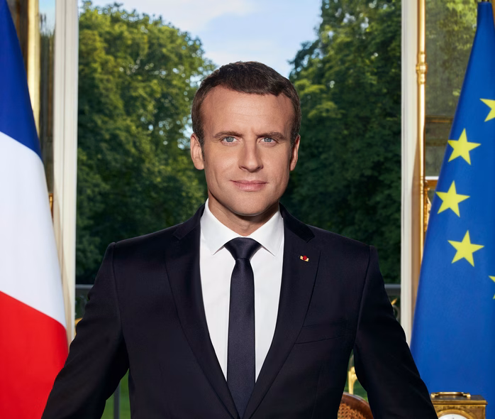 Emmanuel Macron en discurso televisado sobre los disturbios y vandalismo en Francia el 18 de octubre