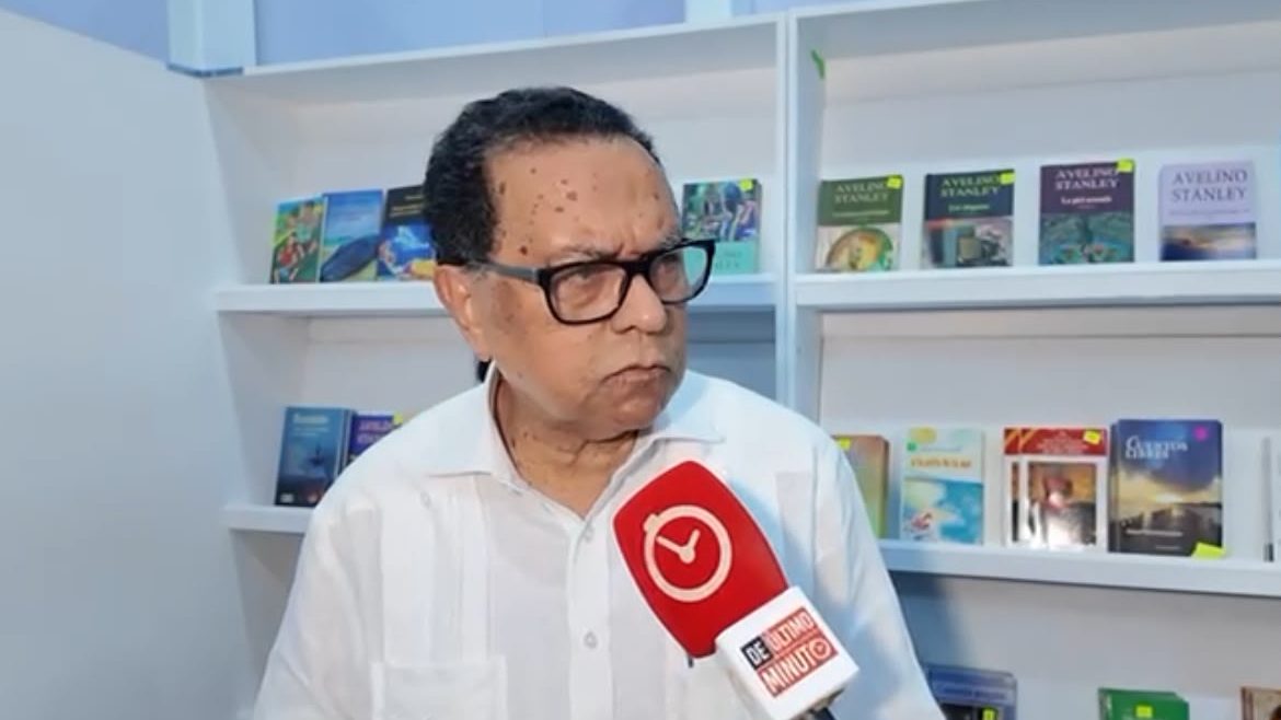 Rafael Peralta Romero, director de la Biblioteca Nacional Pedro Henríquez Ureña, en la Feria Internacional del Libro 2026