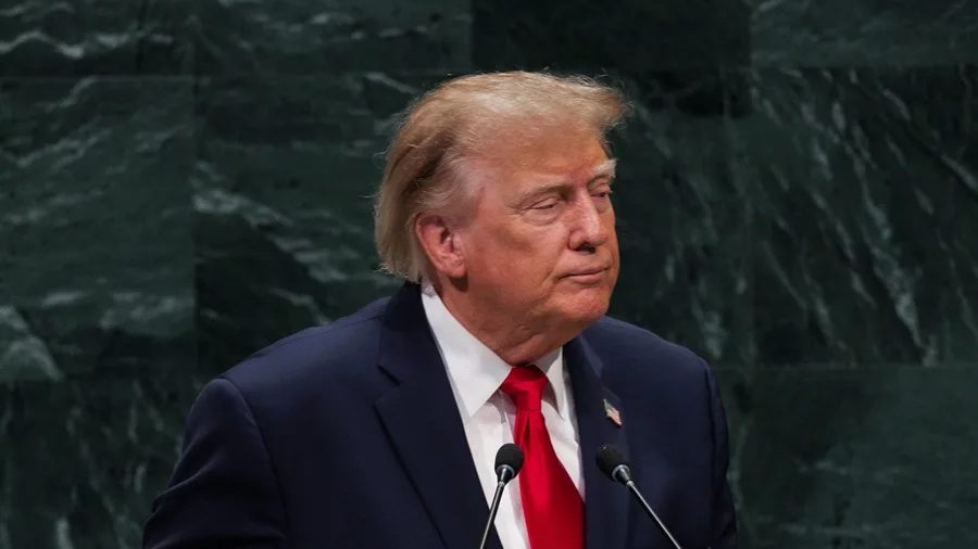 Donald Trump en la Casa Blanca durante la celebración del Mes Nacional de la Herencia Hispana 2026