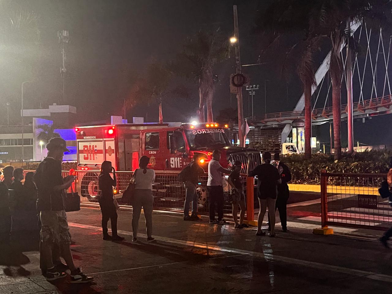 Estación Juan Pablo Duarte del Metro de Santo Domingo donde un usuario cayó a las vías