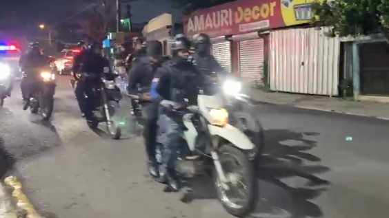 Militares de Operaciones Especiales del Ejército Dominicano desplegados en San Francisco de Macorís ante huelga de dos días