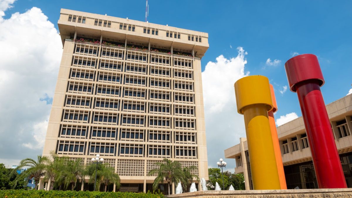 Funcionarios del Banco Central de República Dominicana durante presentación de datos de inflación agosto 2026