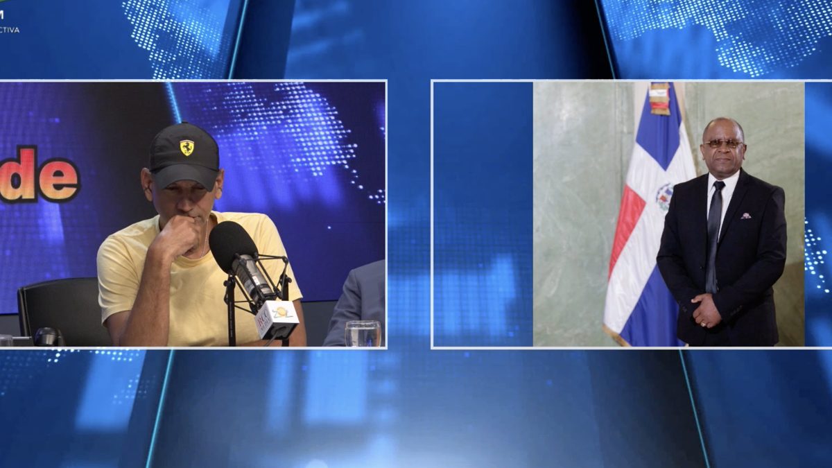 Abogado penalista Cándido Simó hablando en programa de televisión sobre intercambios de disparos de la Policía Nacional