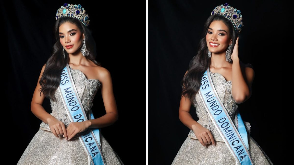 Jóvenes en casting de Miss Mundo Dominicana en Caribbean Cinemas de Downtown Center, Santo Domingo