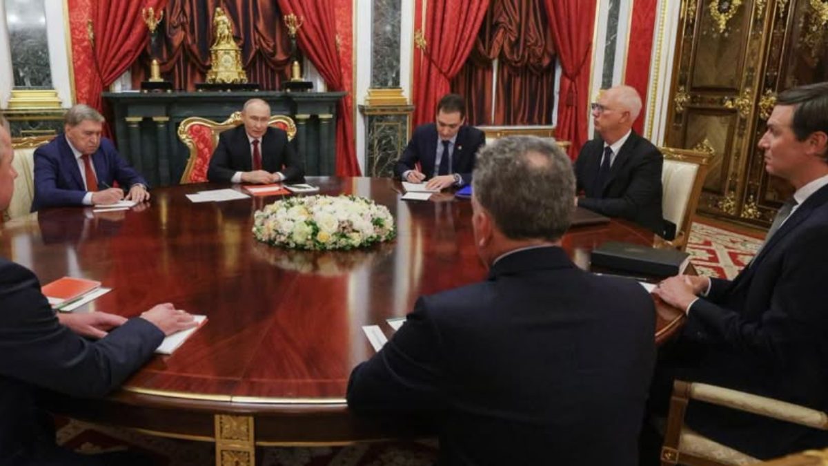 Steve Witkoff y Jared Kushner en Moscú para reunirse con Vladimir Putin en el Kremlin sobre la guerra en Ucrania