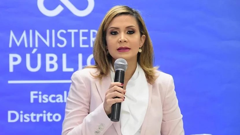 Fiscal Rosalba Ramos durante su entrevista ante el Consejo Nacional de la Magistratura en República Dominicana