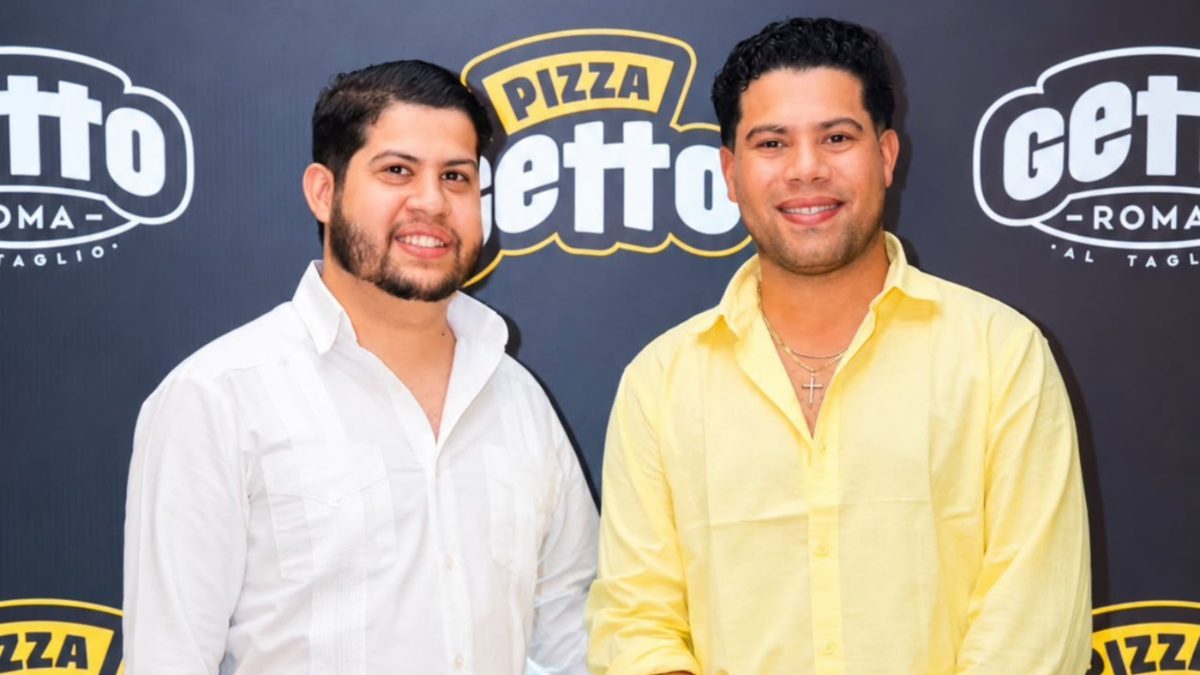 Hermanos Pablo y Pedro Espinal, fundadores de Pizza Getto, pizzería líder en delivery en Santiago de los Caballeros