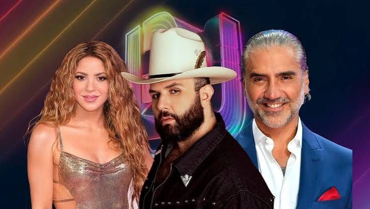 Shakira, Bad Bunny y Karol G en los Premios Juventud 2026 celebrados en Marbella, España
