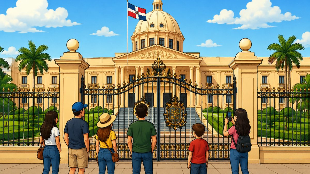 Palacio Nacional de República Dominicana, sede del poder ejecutivo del gobierno del PRM