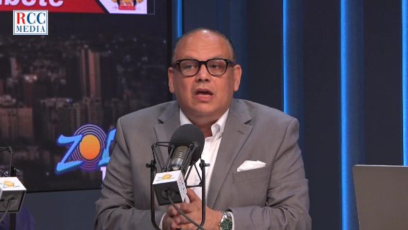 Trajano Vidal Potentini, presidente del Colegio Dominicano de Abogados, durante declaraciones sobre el proceso de selección de jueces de la Suprema Corte