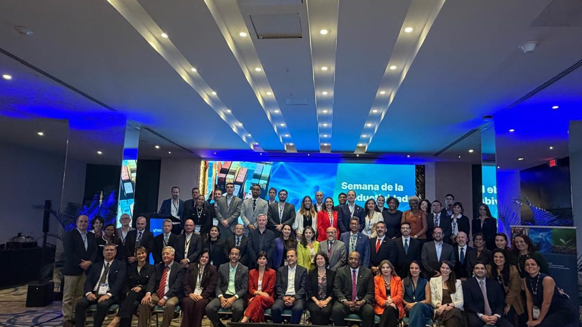 Vladimir Pimentel, director ejecutivo de ProDominicana, en el Diálogo Regional de Política sobre Comercio e Inversión 2026 celebrado en Ciudad de Panamá