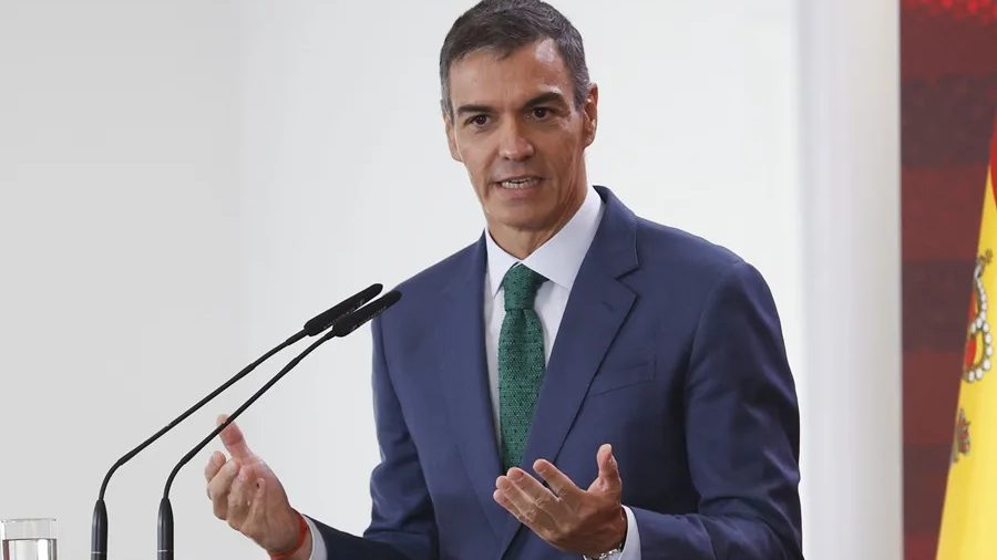 Pedro Sánchez y Donald Trump en eventos separados durante la Semana de Alto Nivel de la ONU en Nueva York