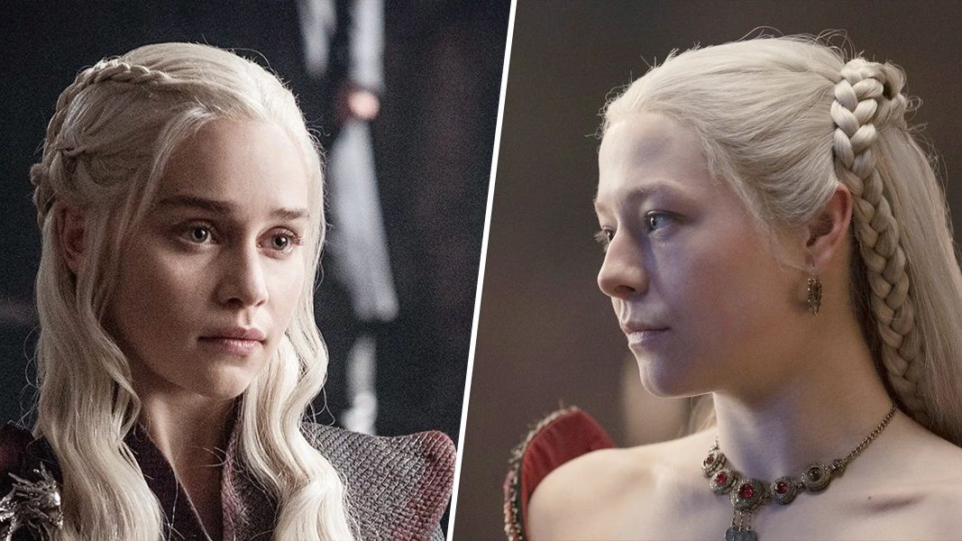 Emilia Clarke y Emma D'Arcy juntas en el escenario de los Emmy 2026 representando a las reinas Targaryen