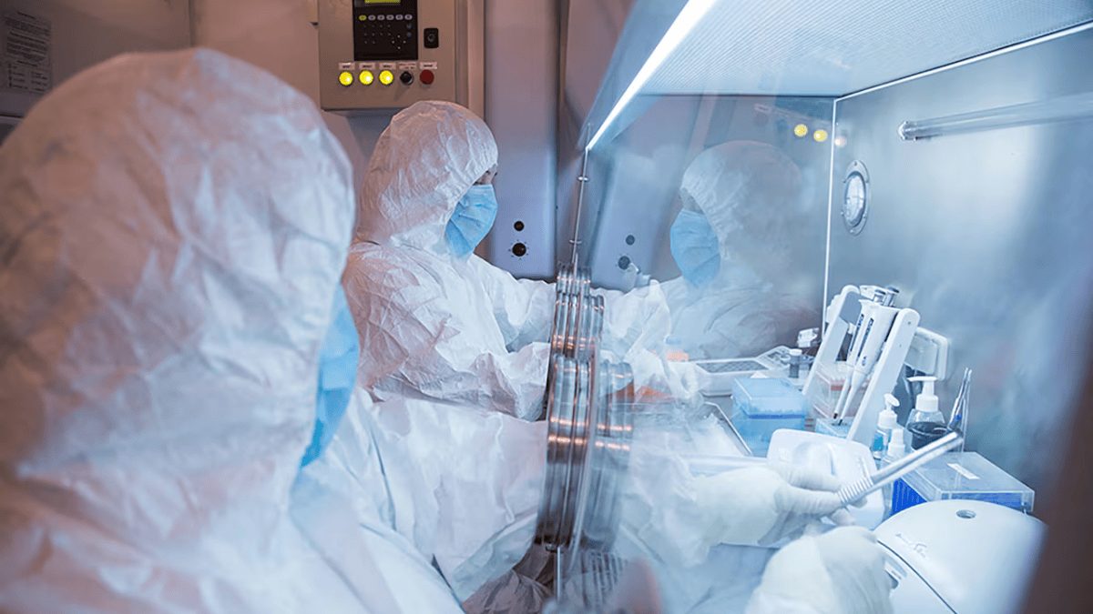 Laboratorio de investigación sobre enfermedades infecciosas en Irkutsk, Siberia, Rusia