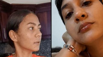 Agentes de la Policía Nacional en el sector Los Maestros, San José de Ocoa, tras hecho violento donde joven de 22 años perdió la vida