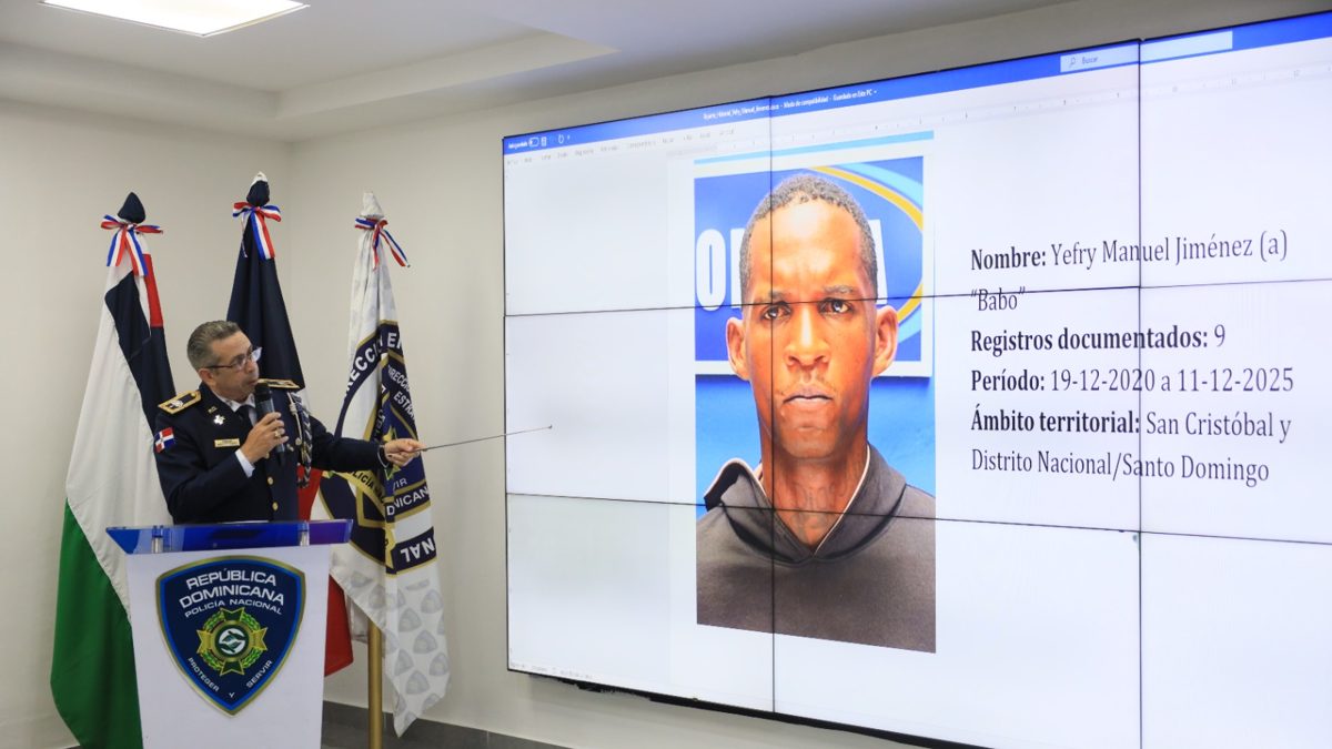 Yefry Manuel Jiménez alias Babo capturado por el DICRIM en Haina tras robo en casa de Kenny Grullón