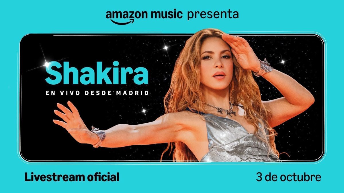 Shakira en concierto durante la gira Las Mujeres Ya No Lloran World Tour en Madrid