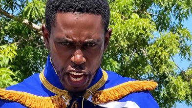 Captura de video viral donde ciudadano haitiano cuestiona la soberanía dominicana y amenaza al comunicador Alofoke