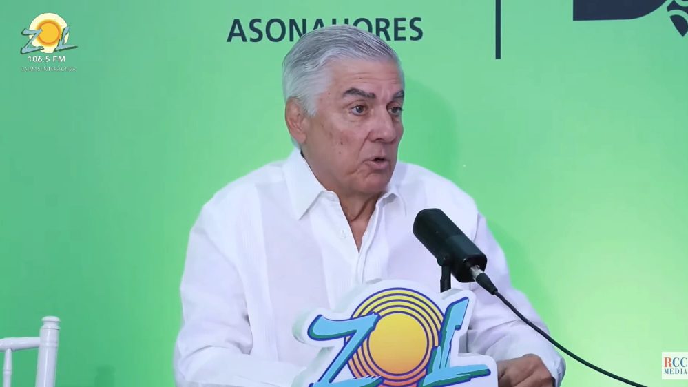 Juan Bancalari en la Expo Comercial Asonahores 2026 destacando el crecimiento del turismo dominicano