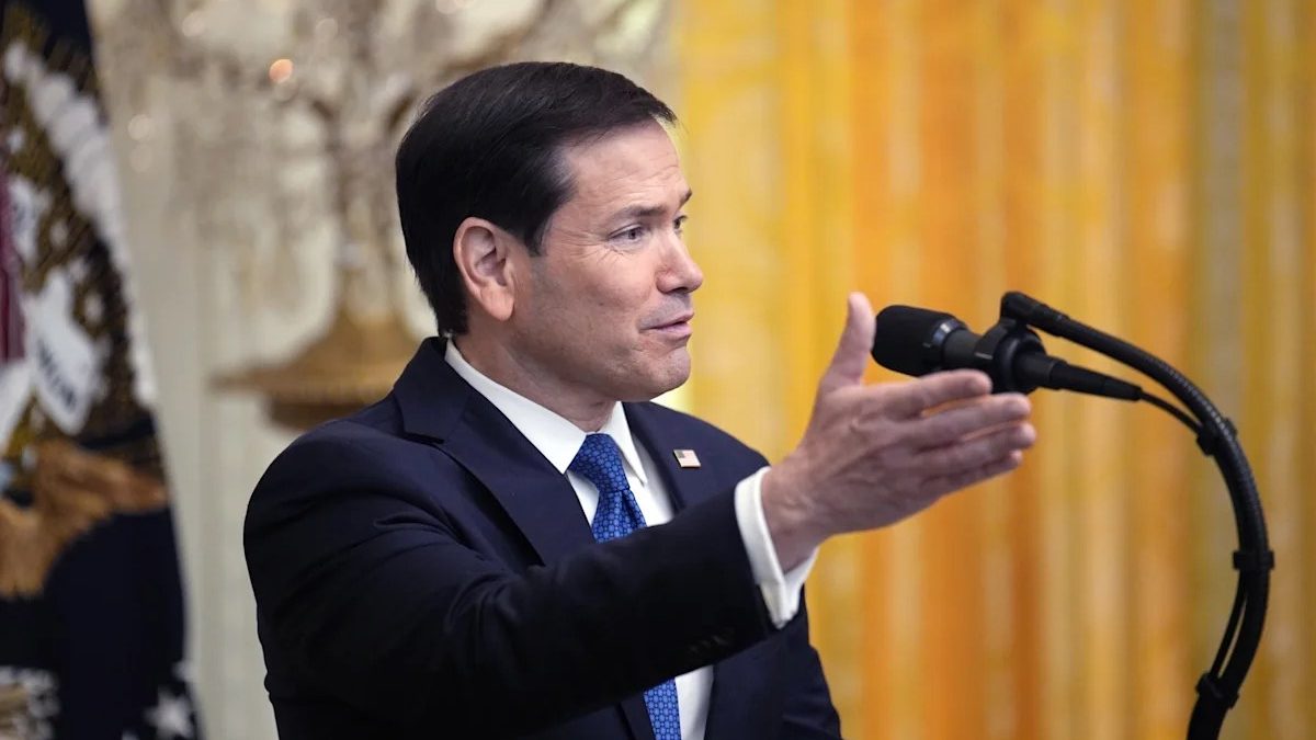 Cancillería de Nicaragua y sede del Departamento de Estado de EE.UU. en Washington durante crisis diplomática